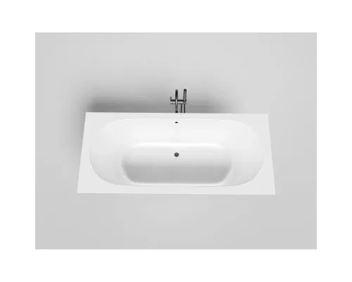 Ванна из литьевого мрамора Salini S-Stone Ornella Axis 103421M 180x80 см, белый матовый