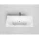 Ванна из литьевого мрамора Salini S-Stone Ornella Axis 103421M 180x80 см, белый матовый