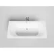 Ванна из литьевого мрамора Salini S-Stone Ornella Axis 103422M 190,5x90,5 см, белый матовый
