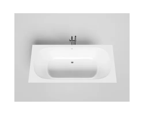 Ванна из литьевого мрамора Salini S-Stone Ornella Axis 103422M 190,5x90,5 см, белый матовый