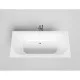 Ванна из литьевого мрамора Salini S-Stone Ornella Axis 103422M 190,5x90,5 см, белый матовый