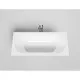 Ванна из литьевого мрамора Salini S-Stone Ornella Axis Kit 103521M 180x80 см, белый матовый