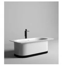 Ванна из литьевого мрамора Salini S-Stone Ninfea 102721M 180x82 см, отдельностоящая, белый матовый