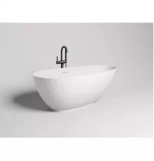 Ванна из литьевого мрамора Salini S-Sense Paola Classic 101512G 172x82,5 см, отдельностоящая, белый глянец