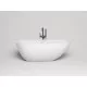 Ванна из литьевого мрамора Salini S-Stone Paola IN Classic 101611SM 160x77 см, отдельностоящая, белый матовый