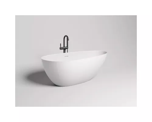 Ванна из литьевого мрамора Salini S-Stone Paola IN Classic 101612SM 172x82 см, отдельностоящая, белый матовый