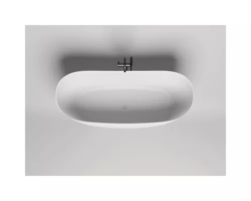 Ванна из литьевого мрамора Salini S-Stone Noemi 101811SM 185x80 см, отдельностоящая, белый матовый