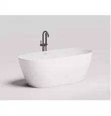 Ванна из литьевого мрамора Salini S-Stone Sofia 102526M 169,5x80,5 см, отдельностоящая, белый матовый