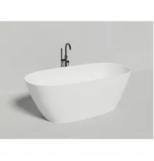 Ванна из литьевого мрамора Salini S-Sense Sofia 102519G 185x90 см, отдельностоящая, белый глянец