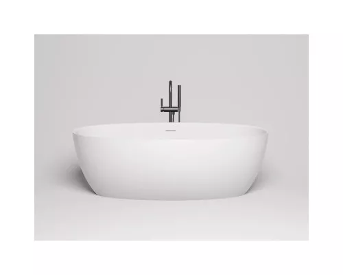 Ванна из литьевого мрамора Salini S-Sense Alda 101912G 170x81 см, отдельностоящая, белый глянец