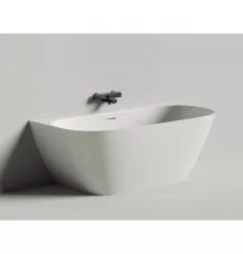 Ванна из литьевого мрамора 160x80 см Salini S-Sense Sofia Wall 102517G