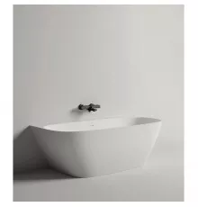 Ванна из литьевого мрамора Salini S-Stone Sofia Wall 102522M 170x80 см, белый матовый