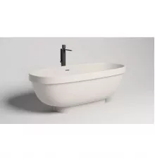 Ванна из литьевого мрамора Salini S-Stone Greca 103121MF 180x80 см, отдельностоящая, покраска по RAL матовый полностью