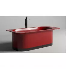 Ванна из литьевого мрамора Salini S-Stone Ninfea 102721MF 180x82 см, отдельностоящая, покраска по RAL матовый полностью