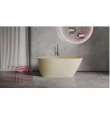 Ванна из литьевого мрамора Salini S-Stone Sofia 102521MF 164,5x75,5 см, отдельностоящая, покраска по RAL матовый полностью
