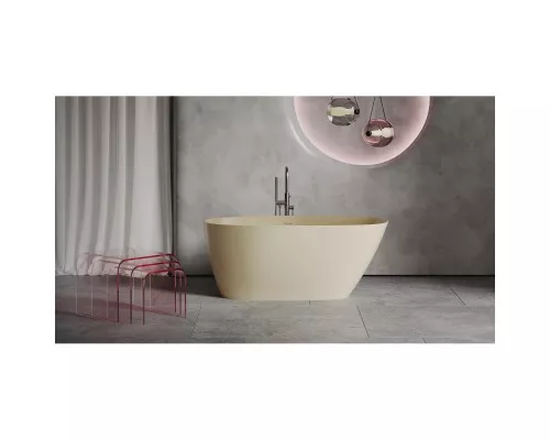 Ванна из литьевого мрамора Salini S-Stone Sofia 102521MF 164,5x75,5 см, отдельностоящая, покраска по RAL матовый полностью