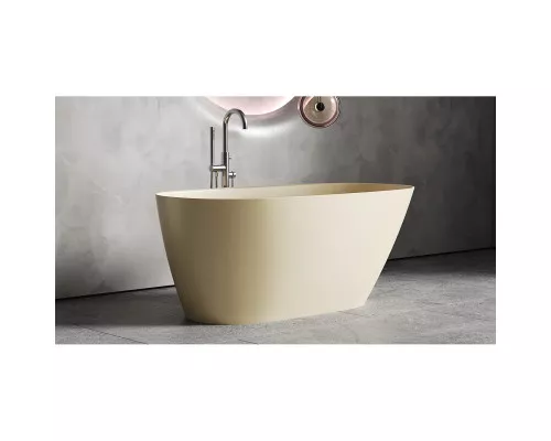 Ванна из литьевого мрамора Salini S-Stone Sofia 102521MF 164,5x75,5 см, отдельностоящая, покраска по RAL матовый полностью