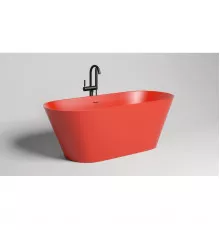 Ванна из литьевого мрамора Salini S-Stone Mona 102921MF 180,7x81,5 см, отдельностоящая, покраска по RAL матовый полностью