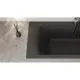 Ванна из литьевого мрамора Salini S-Sense Cascata Kit 104313GF 169,8x75 см, покраска по RAL глянец полностью