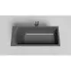 Ванна из литьевого мрамора Salini S-Sense Cascata Kit 104513GF 180x80 см, покраска по RAL глянец полностью