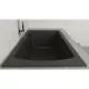 Ванна из литьевого мрамора Salini S-Sense Cascata Kit 104513GF 180x80 см, покраска по RAL глянец полностью