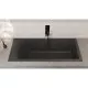 Ванна из литьевого мрамора Salini S-Sense Cascata Kit 104513GF 180x80 см, покраска по RAL глянец полностью