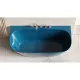 Ванна из литьевого мрамора Salini S-Stone Sofia Wall 102523MF 180x85 см, покраска по RAL матовый полностью
