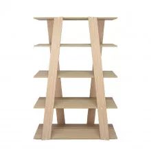 Альфа - стеллаж зебрано бежевый 1000х1500