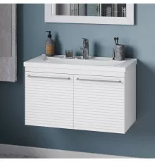 CATANIA - 80 Тумба подвесная белая (эмаль)