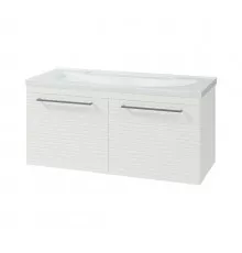 CATANIA -100 Тумба подвесная белая (эмаль)