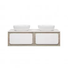 Дубль - 150 Тумба подвесная комбинированная 2 ящ.