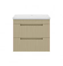 ARIANA - 60 Тумба подвесная с 2 ящ. капучино (эмаль)