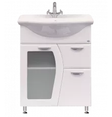 Дрея - 65 Тумба с 1-им ящ. (стекло)