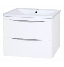 Атлантик - 60 Тумба подвесная с 2 ящ. закруг. края / раковина