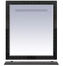 Bella - 75 Зеркало черное с кристаллами