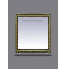 Fresko - 75 Зеркало с пол. Краколет черный патина