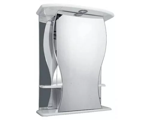 Купить Карина - 60 Зеркало - шкаф лев. (свет) в магазине сантехники Santeh-Crystal.ru