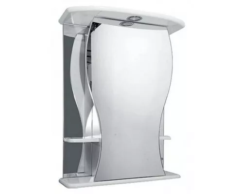 Купить Карина - 60 Зеркало - шкаф лев. (свет) в магазине сантехники Santeh-Crystal.ru