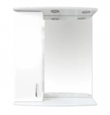 АСТРА-60 зеркало-шкаф лев. (свет)