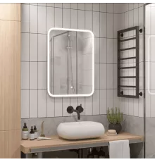 Зеркало для ванной с подсветкой Uperwood Foster (70x80 см, LED подсветка, сенсорный выключатель, антизапотевание)