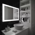 Зеркало для ванной с подсветкой Uperwood Barsa (100x80 см, LED подсветка, сенсорный выключатель, антизапотевание)