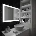 Зеркало для ванной с подсветкой Uperwood Barsa (70x80 см, LED подсветка, сенсорный выключатель, антизапотевание)