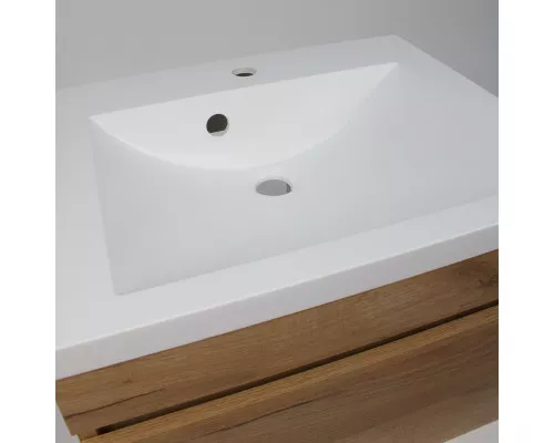 Раковина для ванной полувстраиваемая Uperwood Eva 60 см, белая