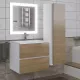 Приобрести Зеркало для ванной с подсветкой Uperwood Barsa (60x80 см, LED подсветка, сенсорный выключатель, антизапотевание) в магазине сантехники Santeh-Crystal.ru