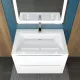 Раковина для ванной Uperwood Olivia 70 см, белая глянцевая
