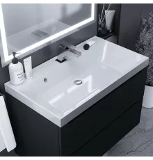 Раковина для ванной полувстраиваемая Uperwood Classic (80 см, прямоугольная)