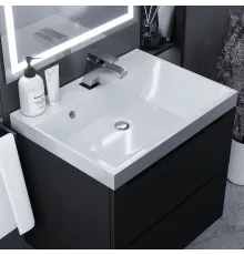 Раковина для ванной полувстраиваемая Uperwood Classic (60 см, прямоугольная)