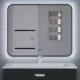 Купить Зеркало для ванной с подсветкой Uperwood Modul (60x80 см, бесконтактный сенсор, антизапотевание, черное, холодная подсветка) в магазине сантехники Santeh-Crystal.ru