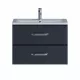 Приобрести Тумба под раковину для ванной комнаты Uperwood Foster (70 см, подвесная, черная) в магазине сантехники Santeh-Crystal.ru