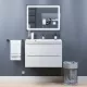 Заказать Зеркало для ванной с подсветкой Uperwood Tanos (80x80 см, LED подсветка, сенсорный выключатель, антизапотевание) в магазине сантехники Santeh-Crystal.ru